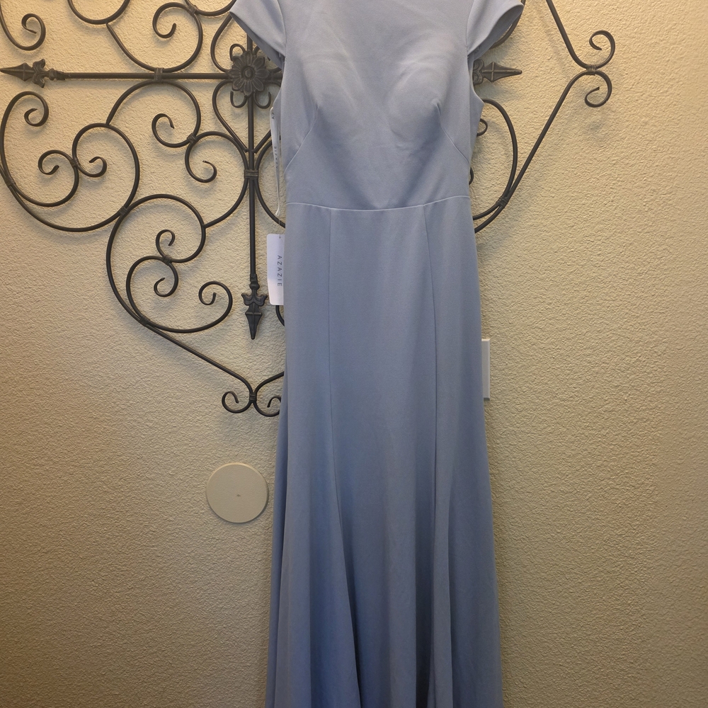Elegant Blue Women's Dress